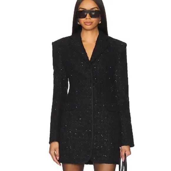 Rotate by Birger Christensen Boucle Blazer Dress
